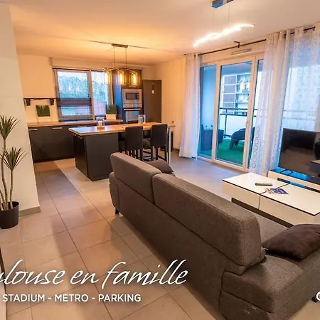 Appartement T3-2 Min Metro-24 24h Toulouse